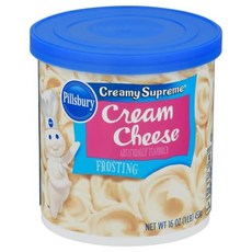 필스버리 199638 Pillsbury 크림 치즈 프로스팅 473.2ml16온스, 필스버리 199638 Pillsbury 크림 치즈 프로, 453g, 1개