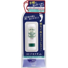 [의약 부외품] 데오나츄레 소프트 스톤 발가락 발에 직접 누리 발한 억제제 스틱, 1