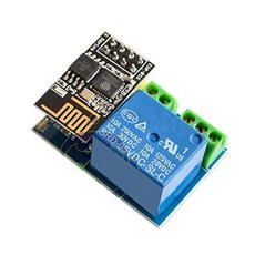 Wi-Fi 릴레이 모듈 ESP8266 5V Wifi 릴레이 모듈 원격 제어 스위치 스마트 홈 전화 응용 프로그램 Wifi 제어 모듈, 1개