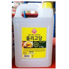올리고당 오뚜기 5kg X3개 물엿 요리당 업소용 식당용, 1개