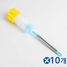거품 잘나는 스펀지 세척솔-색상랜덤x10개 텀블러세척, 단품, 1개