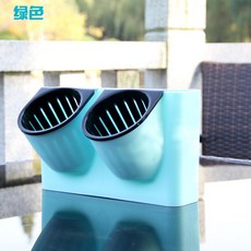 벽면 녹화 실내 수직 정원 가벽 테라스 꾸미기 3개, 2.초록_중형22x7.5x13.5cm