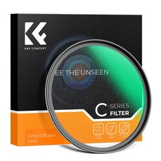 KnF 77mm NANO-K PRO 화이트미스트 디퓨전 필터 - Japan AGC Optic White Mist Diffusion Filter (77mm)