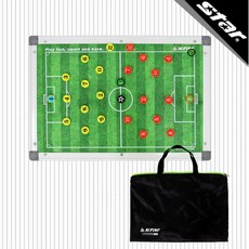 STAR 스타 뉴 축구작전판 휴대용 SA151 그린_AK, 선택완료
