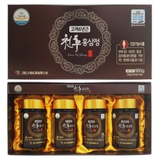 대한홍삼진흥공사 고려6년근 천후홍삼정 240g x 4병 / 유통기한 20230921 어버이날선물