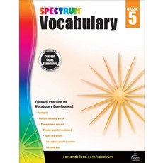 Spectrum Vocabulary Grade 5, CARSONDELLOSA