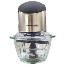 ROMMELSBACHER 諾曼百赫 多功能食物處理機 MZ 400 - 透明調理碗, 可拆卸刀頭, 18.5 x 16 x 22.5cm, 混合顏色, 1個