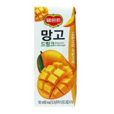 델몬트 드링크 망고, 190ml, 36개