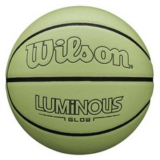 윌슨 루미너스 야광 농구공 형광 7호볼 WTB2028XB, 형광로고