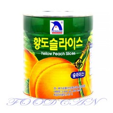 펭귄 황도 슬라이스 3000g (3kg), 3kg, 1개