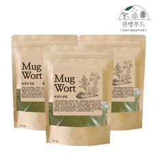 권뱅푸드 쑥청차 분말 가루 200g (사철쑥+계피+생강+참당귀뿌리) 몸신 쑥혈차 파우더, 3개