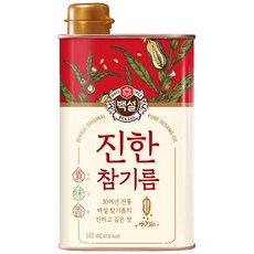 백설 진한 참기름, 500ml, 1개