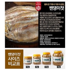 신안어담 국내산 밴댕이젓 저온숙성 김장젓갈 밴댕이젓갈, 1개, 2kg