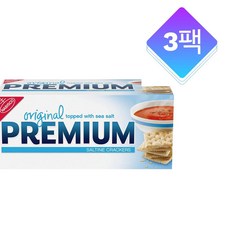 Premium 오리지널 솔틴 크래커 Original Saltine Crackers 454g 3팩, 3개