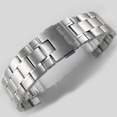 태그호이어 호환 Tag Heuer Carrera 스틸 메탈밴드 스트랩 22MM 퓨어 컬러 시계 액세서리