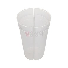 [ILYONG] 다회용 반반컵 BW 24온스 700ml 240개 반투명