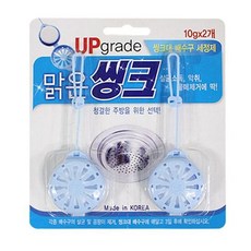 배수구 세정제 화장실 주방 싱크대 클리너 10g 2p 씽크 악취제거, 2개
