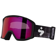 Sweet Protection Durden RIG 반사 스키 고글 - 스노우보드 UV 보호 김 서림 방지 렌즈 최소 프레임 고글 RIG Bixbite/매트 블랙/블랙 워터, Rig Bixbite/Matte Black/Black