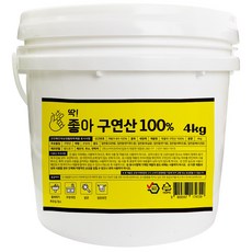 순담 구연산 4kg 섬유유연제 세정제 세제 바스켓, 1개