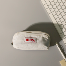 Hapoom pencil cosmetic pouch Ivory, 색상