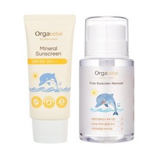 shehonest오가베베 영유아 무기자차 선스크린 50ml SPF50+ 썬크림 리무버 클렌징 토너 170ml