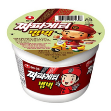 농심 짜파게티 범벅 미니 컵라면, 13개