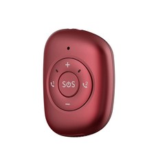 SOS WCDMA 방수 4G 비상 버튼 노인 LTE 추적기 IP67 V50 3G GPS GSM 경보, 2.Red, 1개