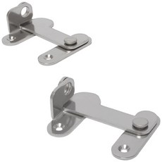 선반나라 자물쇠용 스텐 판걸고리, 2개입