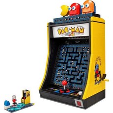 10323 Pac-Man 아케이드 캐비닛 빌딩 블록 레트로 게임기 벽돌 장난감 성인 생일 선물 2651 개, without box, 2651Pcs