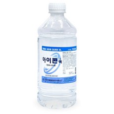 생리 식염수 아이콘액 1000ml 대한약품 염화나트륨 콘택트 세정 렌즈 세척액, 1개