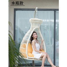 마크라메 그네 의자 해먹 가정용 실내 베란다 감성, 물병 바구니