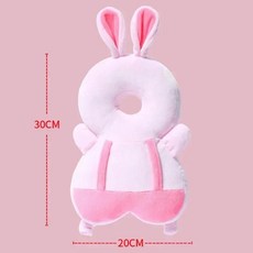 1-3T 유아 아기 머리 보호대 안전 코너 가드는 허리 부상을 방지합니다 천사 꿀벌 만화 가장자리 보호 헤, 06 Rabbit-No Button