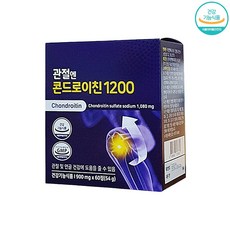 관절엔 콘드로이친 1200 900mg X60정 30일치 부모님 관절관리 튼튼한 하루