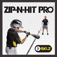 [웹피북] 짚앤히트프로[zip n hit pro] /가족야구놀이/타격/베이스볼/스윙감각/연습기/실내야구/야구게임/배팅연습기, 1개, 배트[청소년용] 짚앤히트프로 셋트
