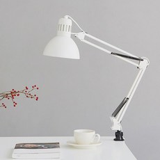 마켓비 PROP 워크/클램프 램프 스탠드 조명 화이트, 톰키노 본상품선택