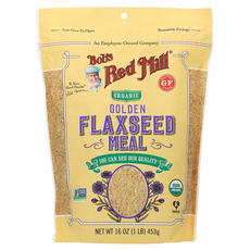 밥스 래드 밀 Bobs Red Mill 유기농 골든 아마씨 가루 16온스 (453 g) BRM-04940, 453g, 1개