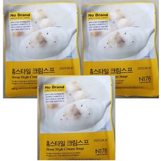 노브랜드 홈스타일 크림스프 100g x 3팩 아이들간식 에피타이져 고소하고 부드러운, 1개