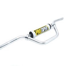 6065 알루미늄 오토바이 핸들 바 7/8 "22mm 모토 크로스 ktm 혼다 야마하 가와사키 스즈키 5mm 튜브 두께, 21 Silver, 1개