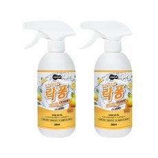 1+1 락퐁 프리미엄 레몬향 500ml 거품분사건 욕실 화장실 청소세제