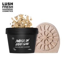 LUSH 러쉬 부드러운 클렌저(엔젤스 온 배어 스킨 100g + 프레쉬 파머시 120g) - 러쉬