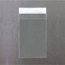 (전체 옵션) OPP 봉투 접착 포장 비닐 66가지 투명 접착식 오피피, 1봉, 5 X 7cm+4cm (55장)