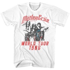 ROCKPANDA Motley Crue World Tour 반팔티