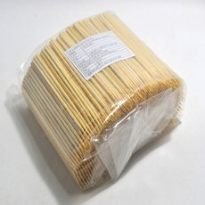 12cmX2.5mm 1000입 티에스푸드 대나무꼬지 꼬치, 1세트, 1000개