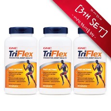 [사은품선택] GNC 트리플렉스 패스트액팅 240정 (캐플렛) GNC Triflex Fast Acting 240caplets -3개 SET, 3개