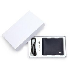 라코스테 [LACOSTE] FG Wallet Set NH2506F-021 Navy