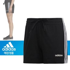 아디다스 우먼 에센셜 3S쇼트 DP2405/트레이닝 반바지