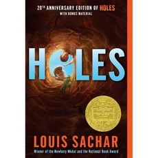 Louis Sachar Holes 구덩이 청소년 문학 어린이 영어 원서 20주년 에디션 외국 도서 페이퍼백