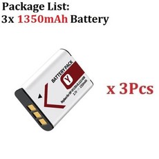 ENEL11 EN EL11 Li60b DLi78 D Li78 NPBY1 NP BY1 배터리 S550 S560 펜탁스 M50 W60 W80 올림푸스 FE370, 3.3PCS, 3개