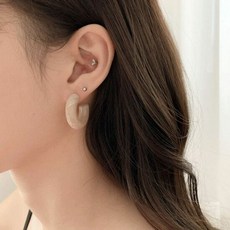 호마이카링귀걸이