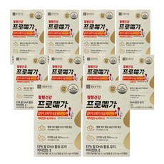 종근당건강 혈행건강 프로메가 알티지 오메가3 듀얼 비타민D 장용성캡슐 EPA DHA 600mg, 10박스, 60캡슐